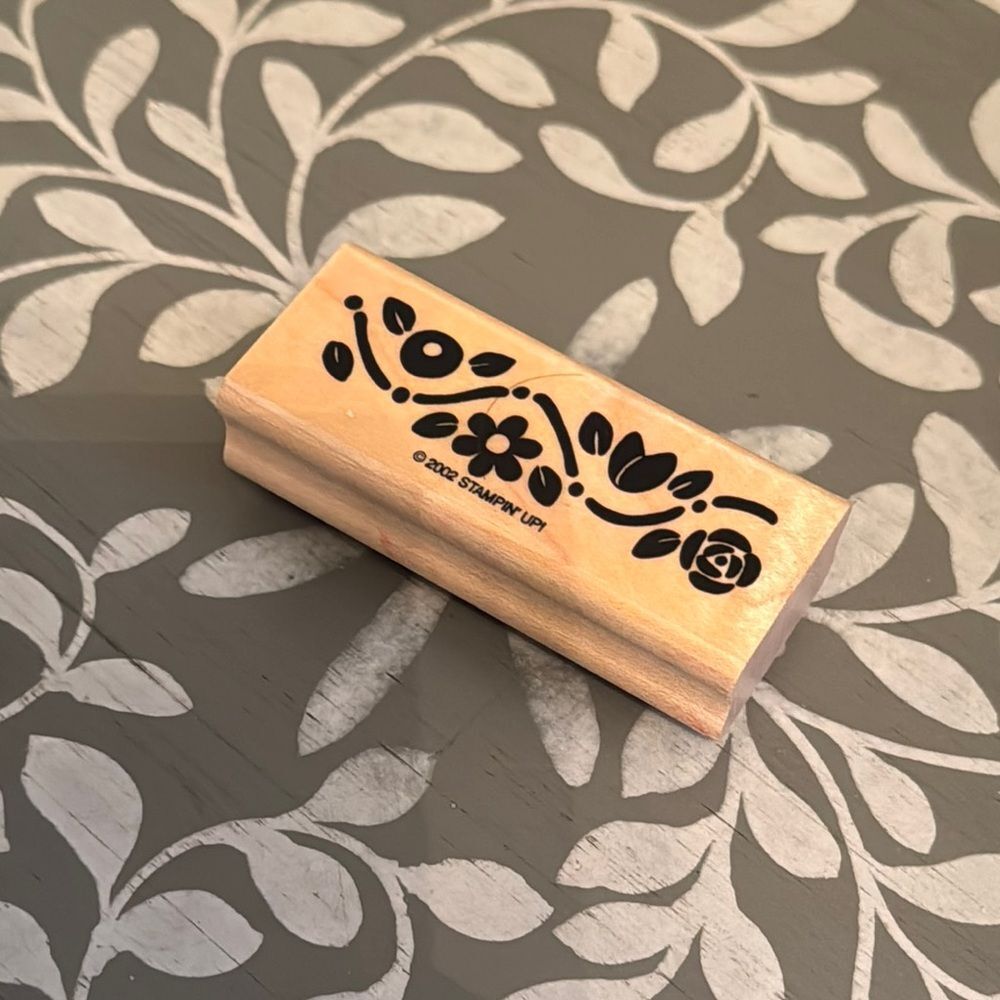 Floral Rubber Stamp by Stampin’ Up!
